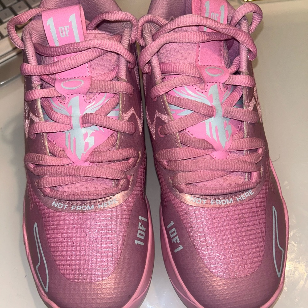 Puma Kids Sneakers in Pink and Silver